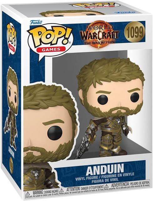 FUNKO POP WORLD OF WARCRAFT - VINYL FIGURE 1099 ANDUIN (WW) 9CM