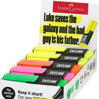 Faber Castell EVIDENZIATORI MINI TXTLNR SUPERFLUORESCENT COLORI ASSORTITI