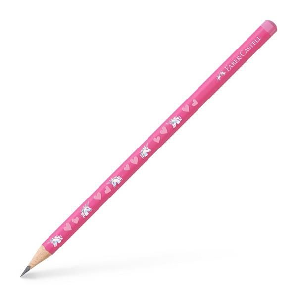 Faber Castell MATITA DI GRAFITE UNICORNO HB ROSA
