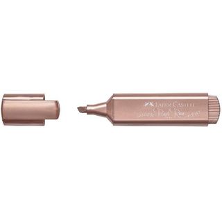 Faber-Castell TEXTLINER 46 Metallic - Evidenziatore - rosa perla - inchiostro b…