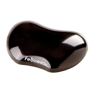 Fellowes Gel Crystals Flex Rest - Poggiapolso - nero
