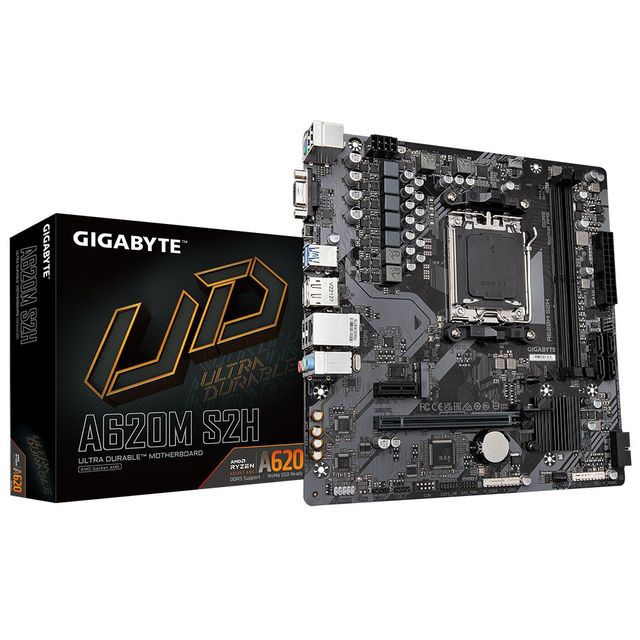 GIGABYTE A620M S2H scheda madre AMD A620 Socket AM5 micro ATX