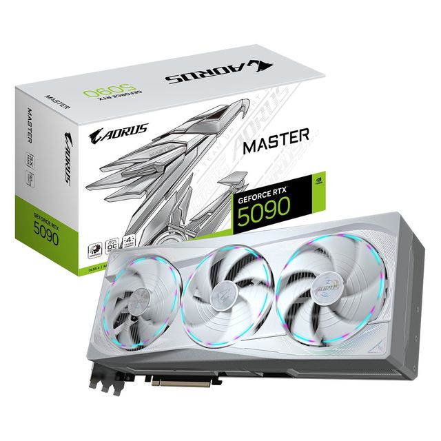 GIGABYTE AORUS GeForce RTX 5090 MASTER ICE 32G Scheda Grafica