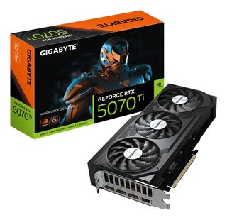 GIGABYTE GEFORCE RTX 5070 Ti WINDFORCE OC V2 16GB GDDR7 DLSS4 PCI Express 5.0 -…