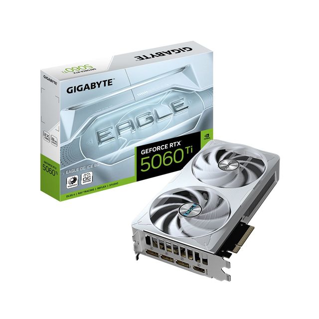 GIGABYTE GeForce RTX 5060 Ti EAGLE OC ICE 8G Scheda Grafica
