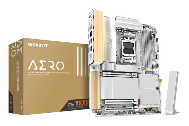 GIGABYTE X870E AERO X WOOD
