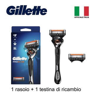 GILLETTE PROGLIDE FLEXBALL MANUAL 1RASOIO+1RICAMBIO 1PZ=(1PZ)
