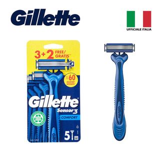 GILLETTE SENSOR3 COMFORT 5PZ BL1 1PZ=(1PZ)
