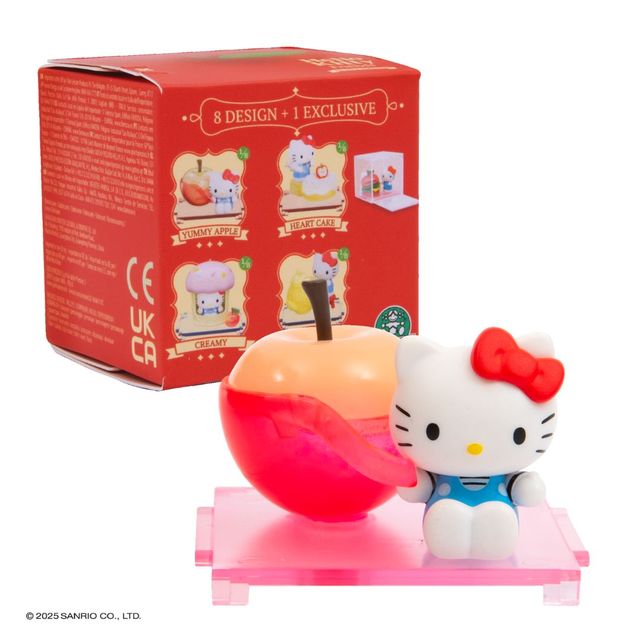GIOCHI PREZIOSI HELLO KITTY BLIND MICROBOX APPLE CDU8 HKT39000 1PZ=(1PZ)