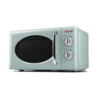 GIRMI Forno Microonde combinato 20 Litri700+800 Watt Vintage design VERDE
