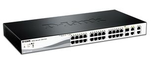 D-Link Web Smart DGS-1210-28P - Switch - gestito - 24 x 10/100/1000 (PoE) + 4 x…