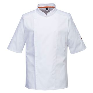 Giacca da cuoco MeshAir Pro a manica corta tg XXL bianco Portwest