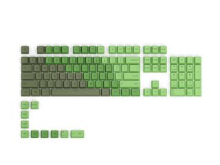 Glorious PC Gaming Race GPBT Keycaps - 114 Tasti in PBT, ANSI, Layout US, Olive