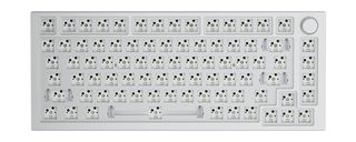 Glorious PC Gaming Race GMMK Pro White Ice 75% TKL - Barebone, ANSI-Layout, Arg…