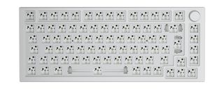 Glorious PC Gaming Race GMMK Pro White Ice 75% TKL - Barebone, ISO-Layout, Arge…