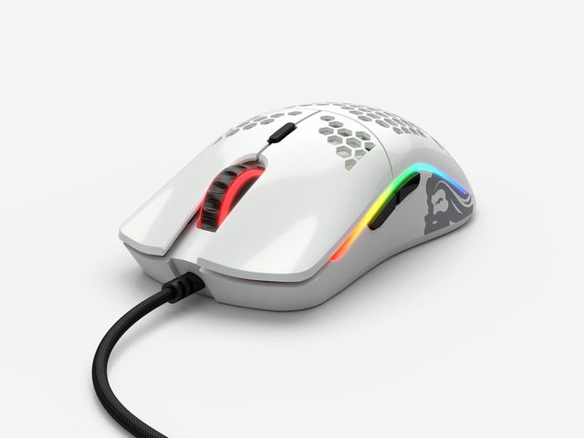 Glorious PC Gaming Race Model O Gaming Mouse - Bianco Lucido