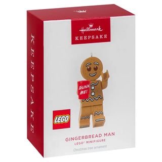 HALLMARK ORNAMENTS KEEPSAKE LEGO - GINGERBREAD MAN