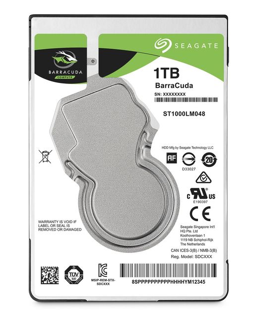 HARD DISK BARRACUDA 1 TB SATA 3 2,5" (ST1000LM048)