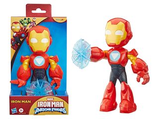 HASBRO - MARVEL IRON MAN AND FRIENDS FIGURA MEGA IRON MAN