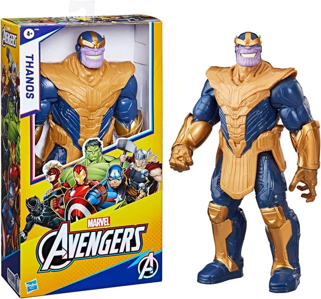 HASBRO - Marvel Avengers Titan Hero Series Blast Gear, Action figure di Thanos …