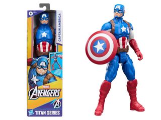 HASBRO GAMING - AVENGERS TITAN HERO ARTICOLATO CAPITAN 30CM