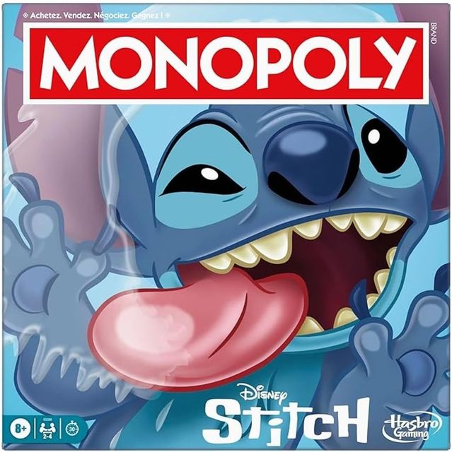 HASBRO MONOPOLY - EDIZIONE MEGA MONOPOLY STITCH