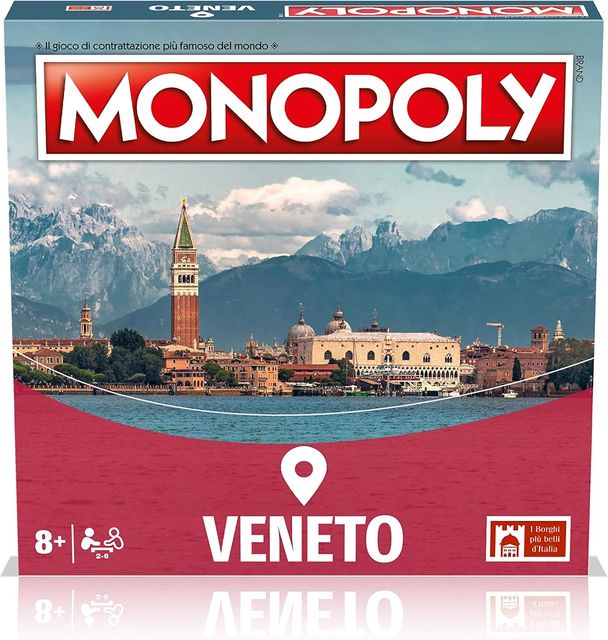 HASBRO MONOPOLY - I BORGHI PIÙ BELLI D'ITALIA - VENETO WM03463-ITA-6
