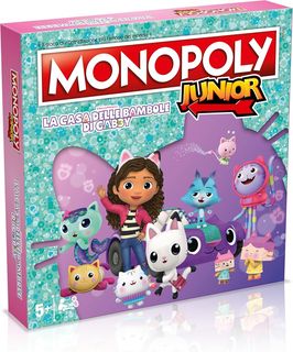 HASBRO MONOPOLY - JUNIOR - Gabby's Dollhouse Italian