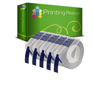 DYMO - Nero, brillante - Rotolo (1 cm x 3,7 m) etichette bobina nastro