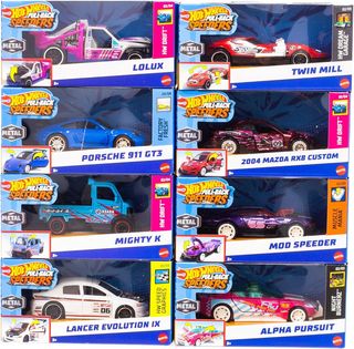 HOT WHEELS Veicoli a retrocarica 1:43 Ass.to HPR70