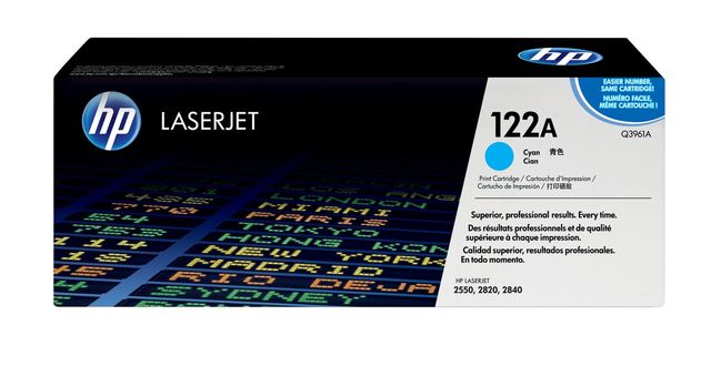 HP 122A Cyan Original LaserJet Toner Cartridge cartuccia toner 1 pz Originale C…