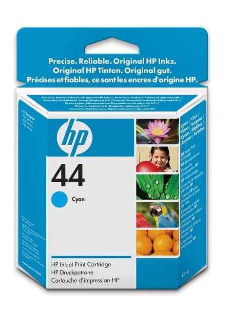 HP 44 cartuccia d\'inchiostro 1 pz Originale Ciano