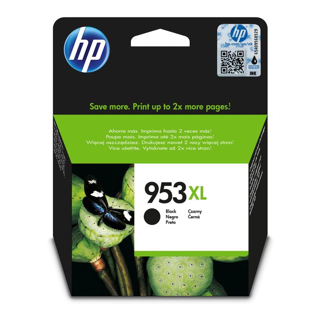 HP 953XL - 42.5 ml - Hohe Ergiebigkeit - Schwarz