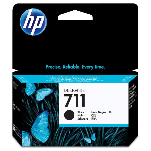 HP CARTUCCIA INK N.711 BLACK 38ML