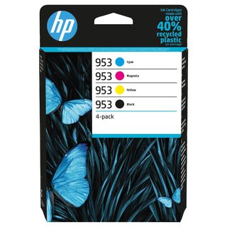 HP Confezione da 4 cartucce di inchiostro nero, ciano, magenta, giallo original…