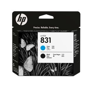 HP INC 831 CYAN / BLACK LATEX PRINTHEAD