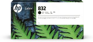 HP INC HP 832 1L BLACK LATEX INK CARTRIDGE
