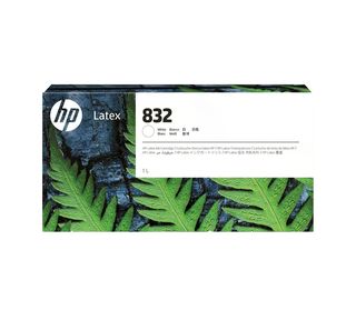 HP INC HP 832 1L WHITE LATEX INK CARTRIDGE