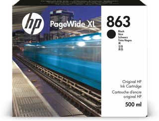 HP INC HP 863 PAGEWIDE XL NERO DA 500 ML