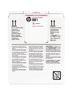 HP INC HP 881 5-LTR LT MAG LATEX INKCARTR.