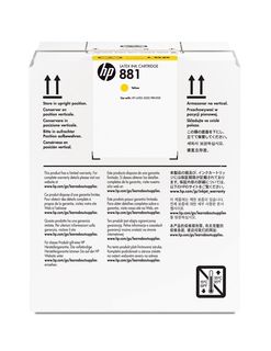HP INC HP 881 5-LTR YELLOW LATEX INK