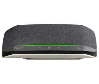 HP Poly Sync 10 USB-A USB-C Speakerphone vivavoce PC Argento