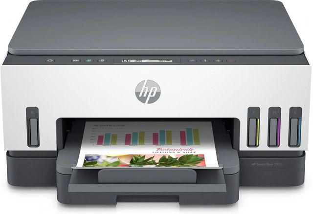 HP SMART TANK 7005 STAMPANTE MULTIFUNZIONE INK JET A COLORI A4 WI-FI F/R USB 15…