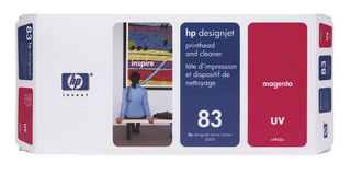 HP Testina di stampa e dispositivi di pulizia magenta DesignJet 83