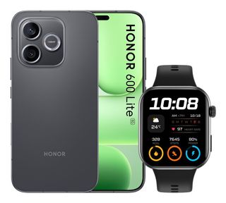 Honor 600 Lite 8+256GB 6.6"5G Velvet Black DS + Watch 2i ITA