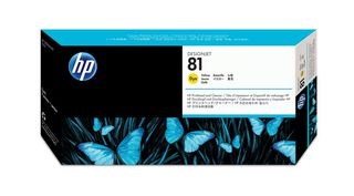 Hp - Testina di stampa - 81 - Giallo - C4953A - 1.000 pag