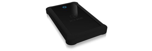 ICY BOX Case Esterno per SSD/HDD 2-5" a 1xUSB3.2 Gen1 Host- UASP- protezione in…