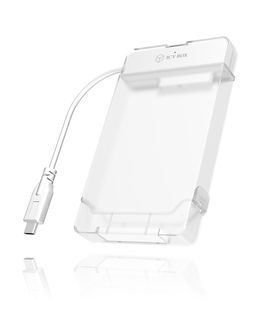 ICY BOX Case Esterno per SSD/HDD 2.5" a 1x USB 3.2 Gen1 Type-C- inclusa protezi…