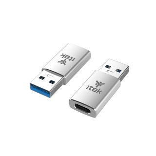 ITEK Adattatore USB3.0 maschio a USB-C femmina