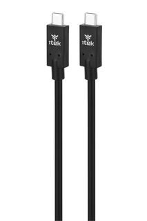 ITEK Cavo USB3.2 Gen2 Type-C maschio a maschio- 4K 60Hz- 20G data- 100W power- …